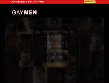 Tablet Screenshot of gaymen.com